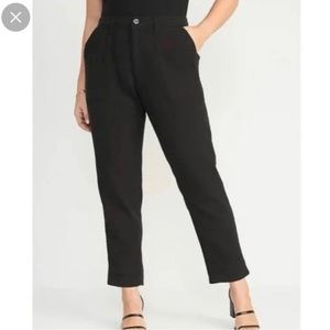 NWT💖 Old Navy High-Waisted Slouchy Cropped Tapered Workwear Pants
